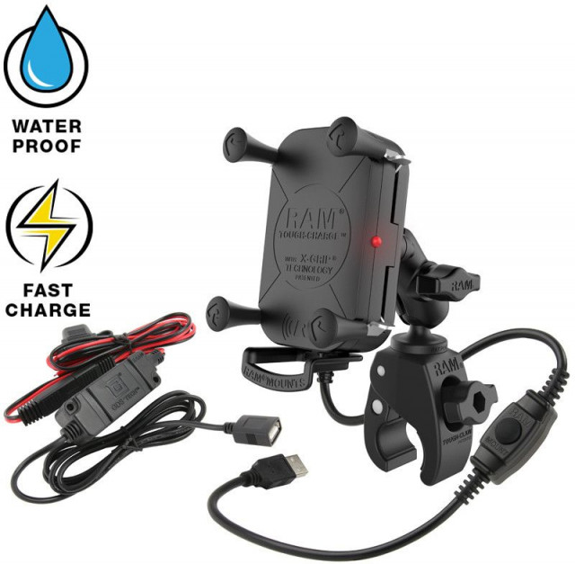 Köp RAM Mount Tough-Charge Waterproof Wireless Charging Mount with Tough-Claw