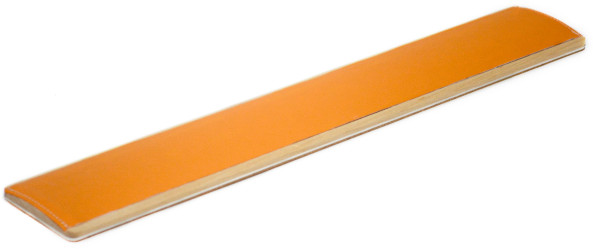 Köp Samdi Leather & Wood Keyboard Wrist Rest - Orange